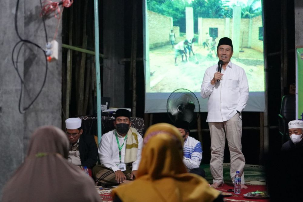 Hadiri Halal Bihalal di Rumbai, Gubri Ajak Masyarakat Tetap Tingkatkan Ibadah